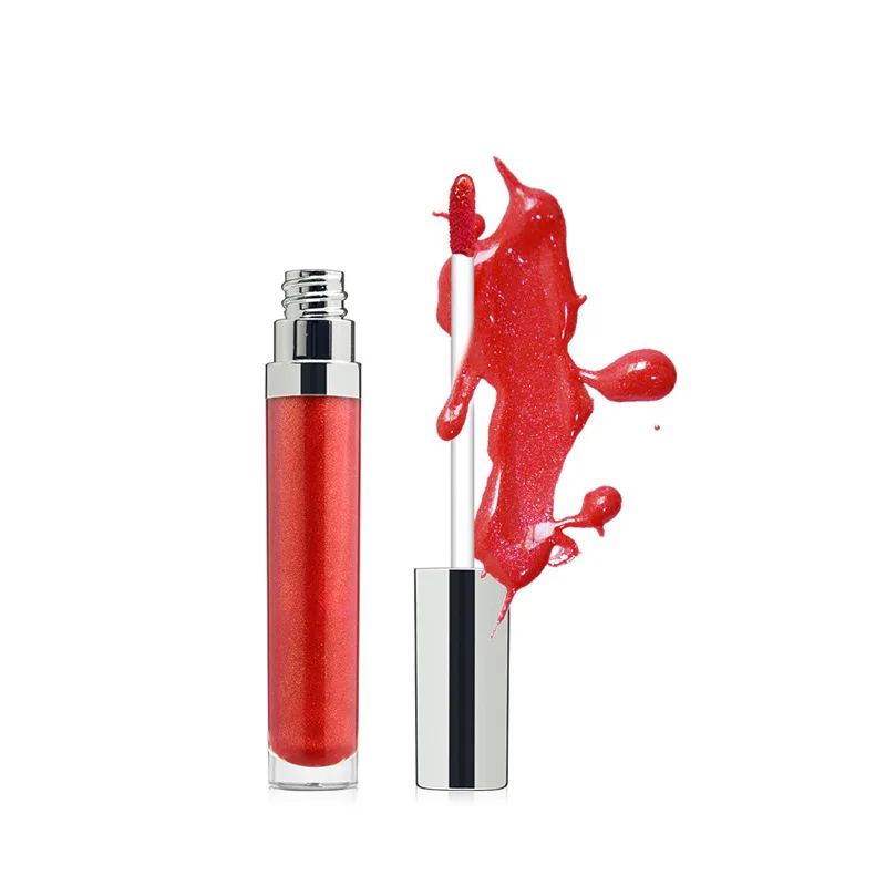 Pearl Lip Gloss Clear Lip Oil Logo free Round Tube Lip Gloss Style13 - Shop at LoveMi