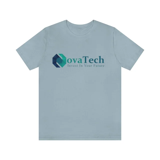3D Digital Printing Short Sleeve Top Fashion T shirt Light Blue - Shop at LoveMi