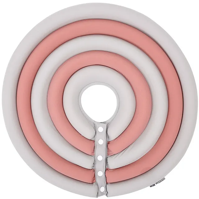 Pet Creative Summer Swimming Anti licking And Biting Protection Ring Pink Gray - Shop at LoveMi