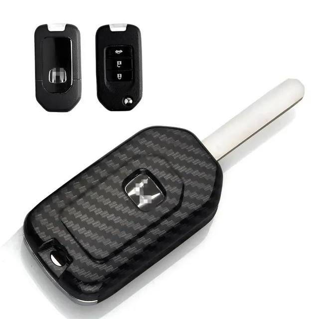 Jade Carbon Fiber Car Key Bag Type A Shell Folding - Shop at LoveMi