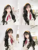 Ginger Yellow Headband Black
