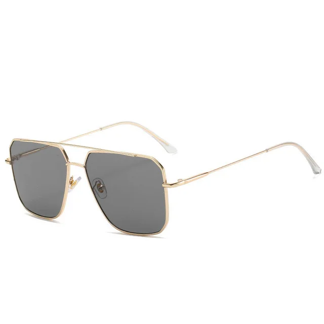 Men's And Women's Fashion Retro Outdoor Sunglasses Gold Black - Shop at LoveMi
