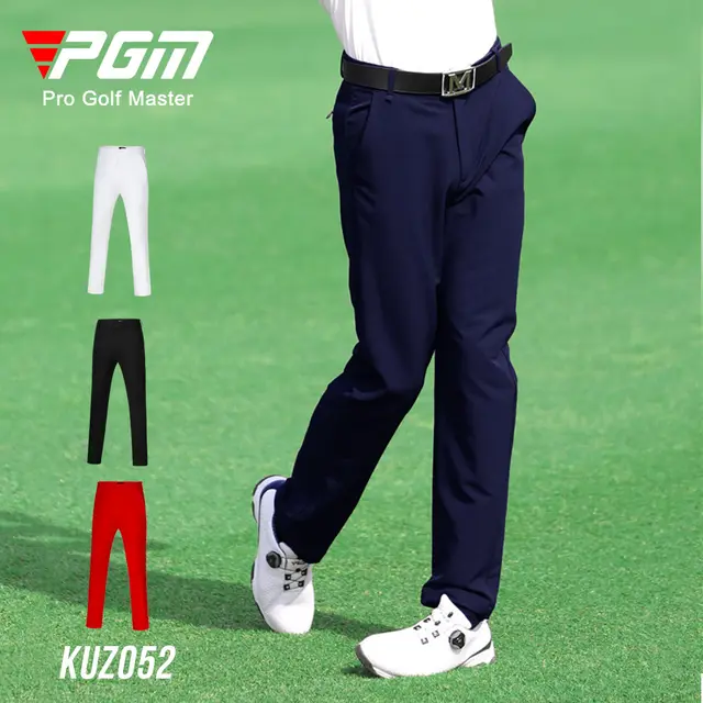 Men's High Elastic Trousers Golf Clothing Slim Fit - Shop at LoveMi