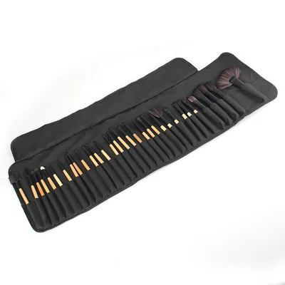 Makeup Brush Set 32 piece Bag Log Color - Shop at LoveMi