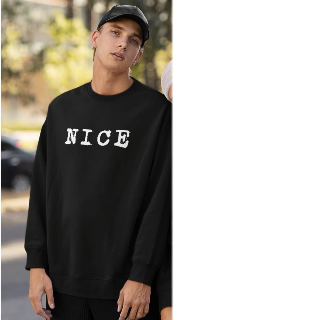 Loose Casual Men's And Women's Korean Style Loose Round Neck Top - Nice