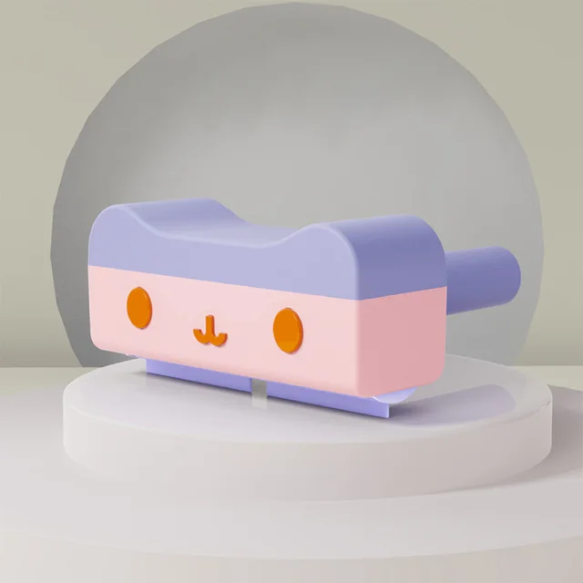 New Pet Hair Roller Remover Lint Brush 2 Way Dog Cat Comb Tool Convenient Cleaning Dog Cat Fur Brush Base Home Furniture Sofa Purple Pink - Shop at LoveMi