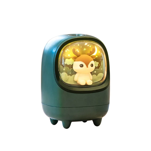 Mini Cute Mute Portable Humidifier Green - Shop at LoveMi