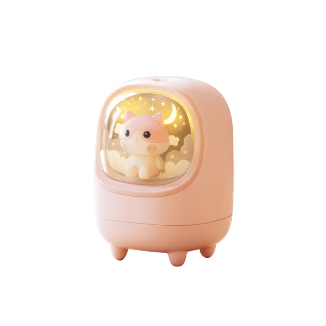 Mini Cute Mute Portable Humidifier Pink - Shop at LoveMi