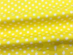 Yellow With White Spots