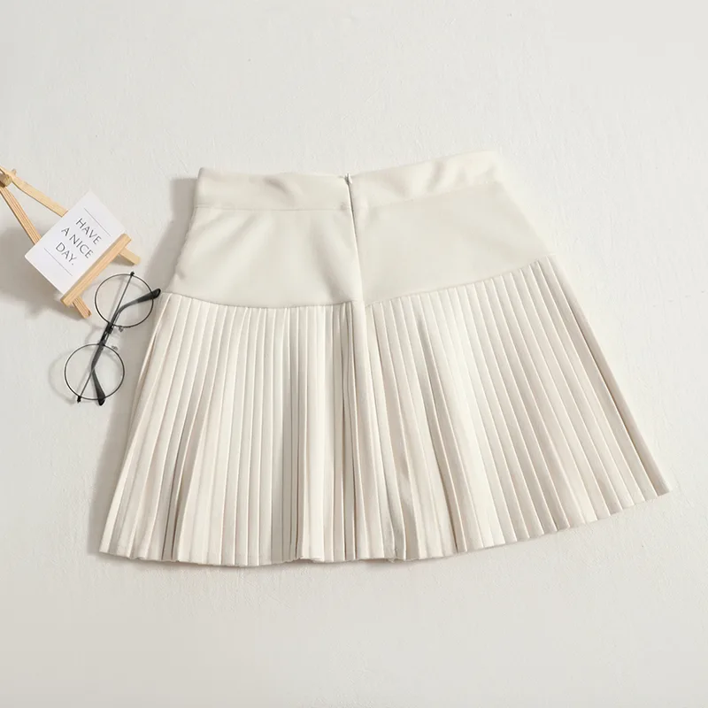 Women's Thin Beaded Fashion Skirt Apricot - Shop at LoveMi