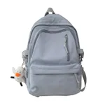 Korean Version Of Bright Face Leisure Outdoor Travel Backpack Women's Bag - Blue