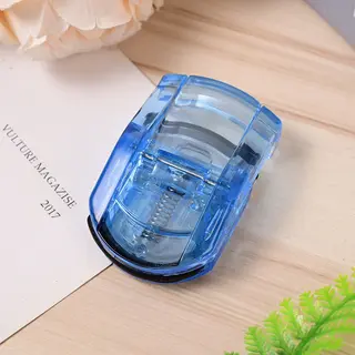 Mini Eyelash Lasting Curler Makeup Tool - Transparent Blue