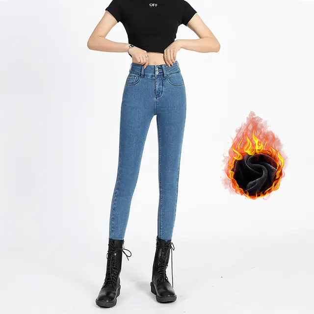 Korean Version Of High Waist Slimming Show Thin Peach Buttocks Panty Dark Blue Velvet - Shop at LoveMi