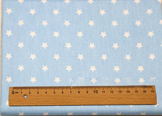 Candy Star Twill Cotton Printed Cloth Blue - Shop at LoveMi