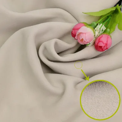 Goat Suede Leather Is Used For Lining And Fabric Pearly White - Shop at LoveMi