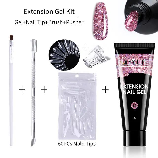 15ml Nail Extension Gel Kit - Stea10