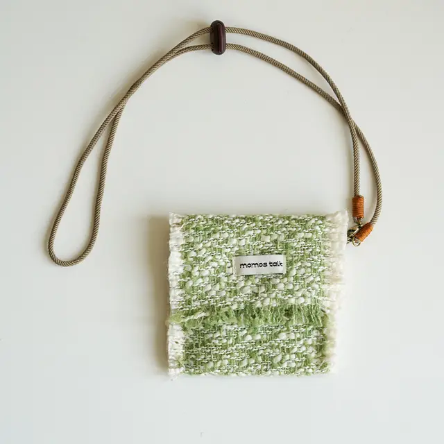 Bluetooth Headphone Case Set Headphone Storage Bag Tassel Decoration Headphone Pouch Green - Shop at LoveMi