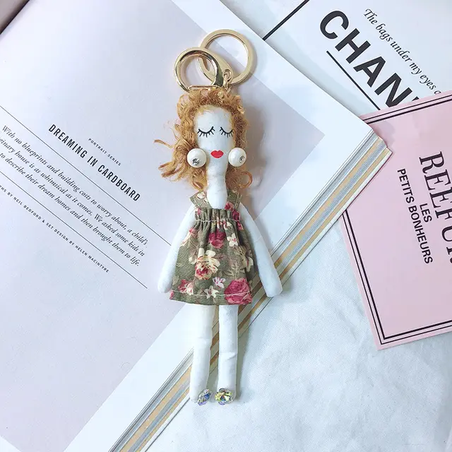 Girl Heart Doll Keychain Accessories Style H - Shop at LoveMi