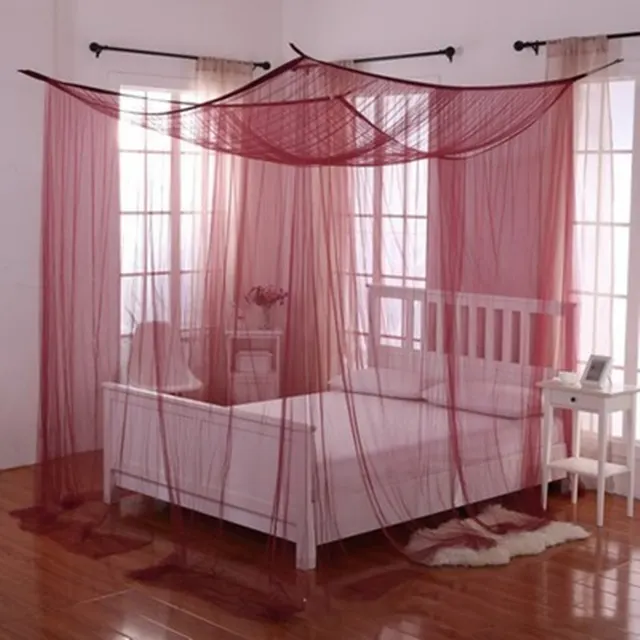 Household Mosquito Net Single Double Bed Free Installation Encryption Net Universal Simple Dormitory Bed Up And Down Dark Green Mosquito Net Coffee - Shop at LoveMi
