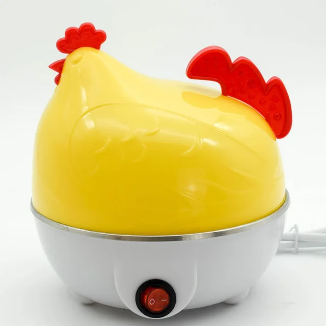 Mini Breakfast Machine Egg Poacher Single Layer Egg Steamer Kitchen Small Appliance Heating Plug in Household Egg Custard Machine Yellow White Si... Yellow White Single Layer - Shop at LoveMi