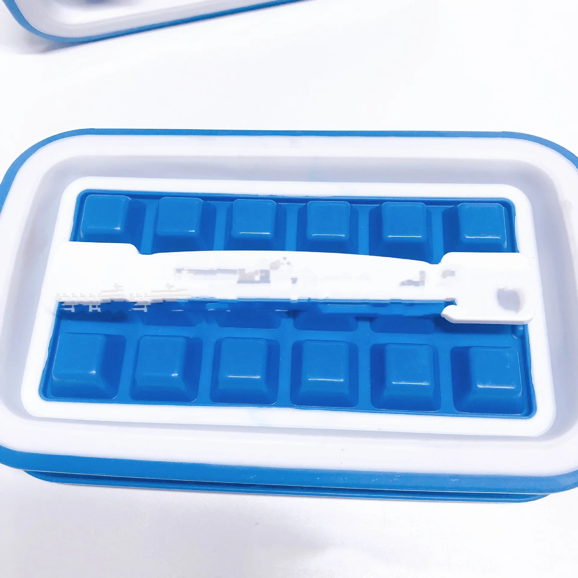Silicone Ice Cube 36 Grids Tray DIY - Blue