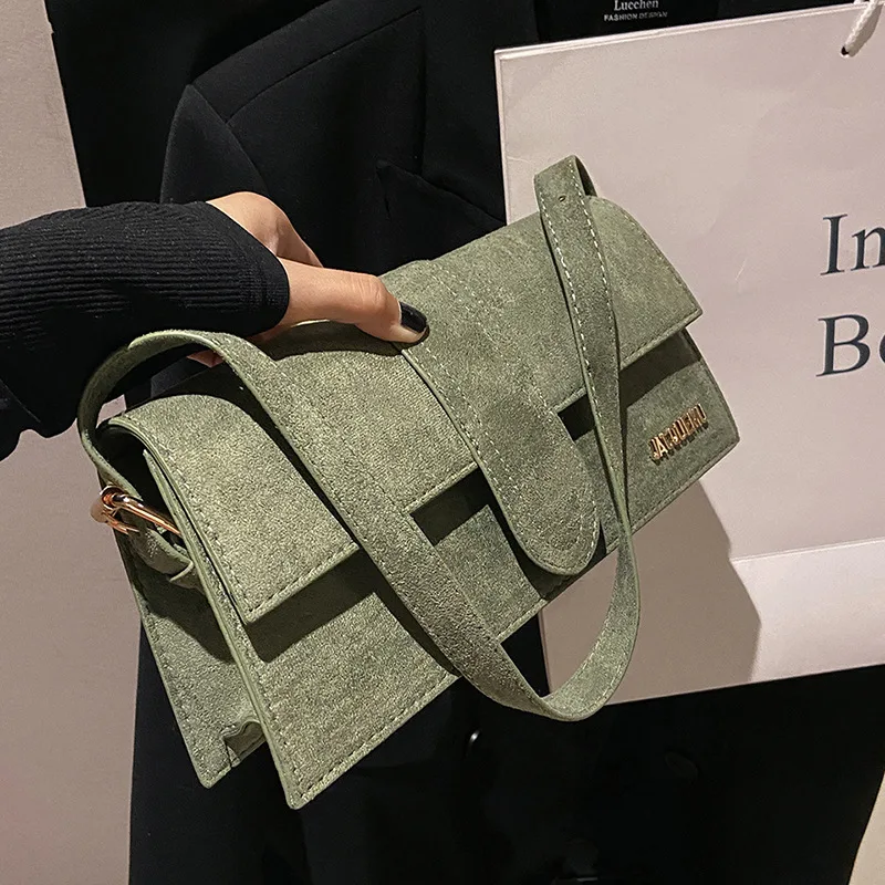 Women's Versatile Single Shoulder Crossbody Bag Green - Shop at LoveMi