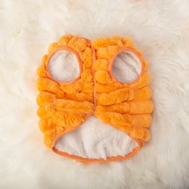 Dog's Vest In Autumn And Winter Orange Vest - Shop at LoveMi