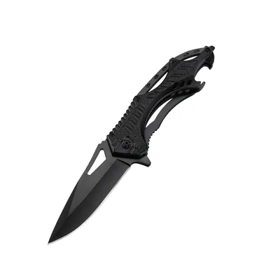 Knife Folding Knife Titanium Steel Cold Steel Black Large - Shop at LoveMi