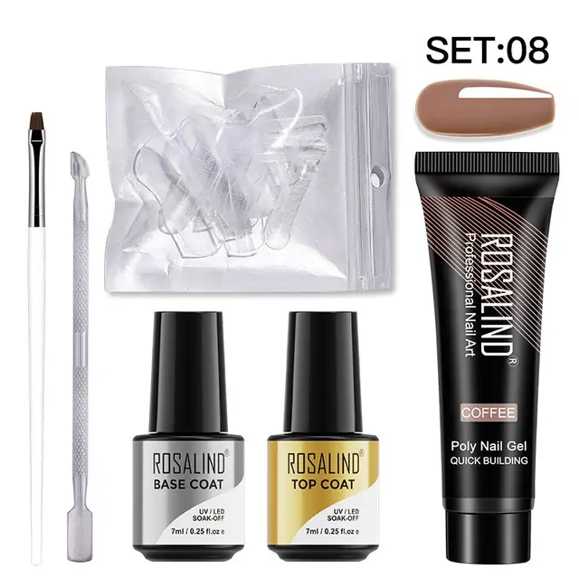 Nail Enhancement Crystal Extension Glue Suit Set08 - Shop at LoveMi