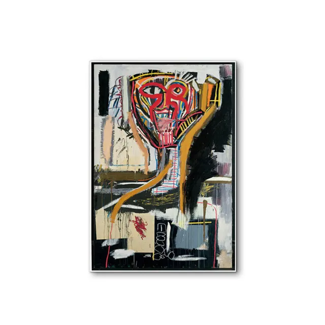 Abstract Graffiti Frameless Canvas Decorative Wall Art I - Shop at LoveMi