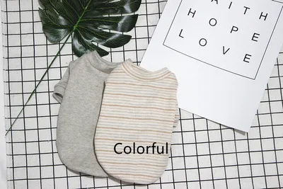 Pet Teddy Clothes Pure Cotton Pajamas Than Dog Winter Clothes Colorful - Shop at LoveMi