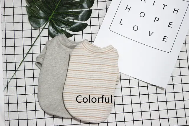 Pet Teddy Clothes Pure Cotton Pajamas Than Dog Winter Clothes Colorful - Shop at LoveMi