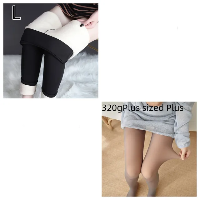 Oversized Cashmere Tight Thermal Pants Autumn And Winter Cashmere Leggings For Women Bundle26 - Shop at LoveMi