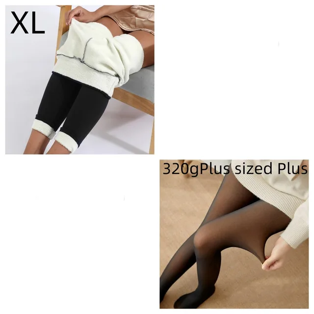 Oversized Cashmere Tight Thermal Pants Autumn And Winter Cashmere Leggings For Women Bundle42 - Shop at LoveMi