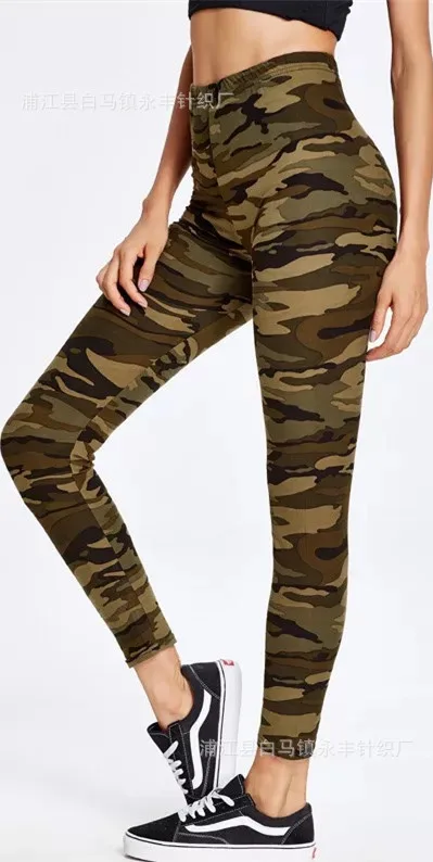 Women's Polyester Trousers Pants Camouflage - Shop at LoveMi