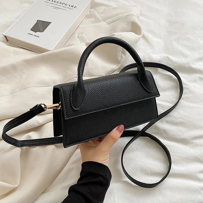 Women's Fashionable And Casual Single Shoulder Crossbody Bag Black - Shop at LoveMi