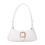 Vintage Small Crowd One Shoulder Cross Body Armpit Bag - White