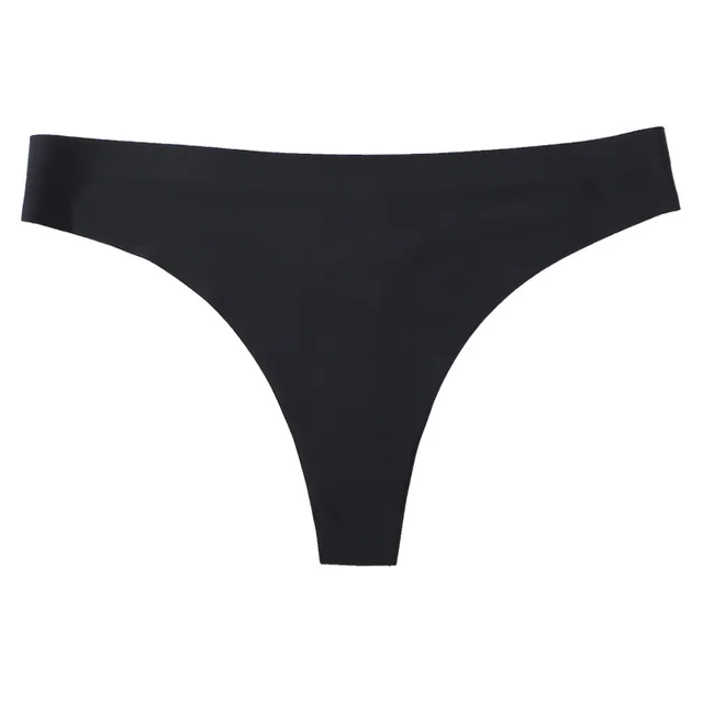 Women's Summer Thin Ice Silk Briefs Black - Shop at LoveMi
