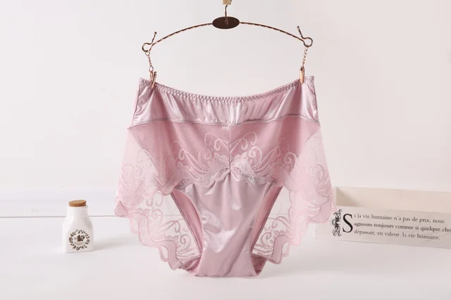 High Waist XL Underwear Women's Fat Lace Cameo Brown - Shop at LoveMi