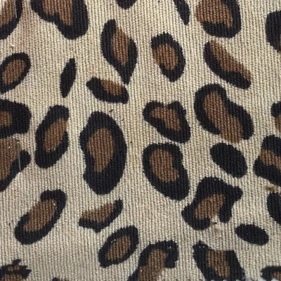 Leopard Print Fashion Women's A line Skirt Shirt Coat Fashion Fabric Beige - Shop at LoveMi