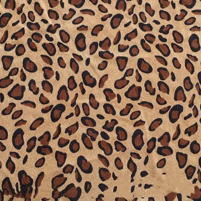 Leopard Print Fashion Women's A line Skirt Shirt Coat Fashion Fabric Yellow - Shop at LoveMi