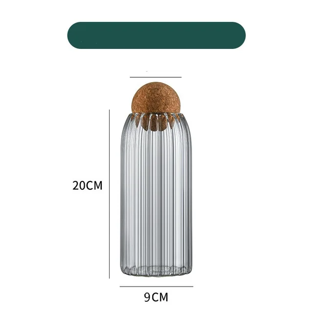 Cork Sealed Display Glass Bottle Capacity 1200Ml - Shop at LoveMi
