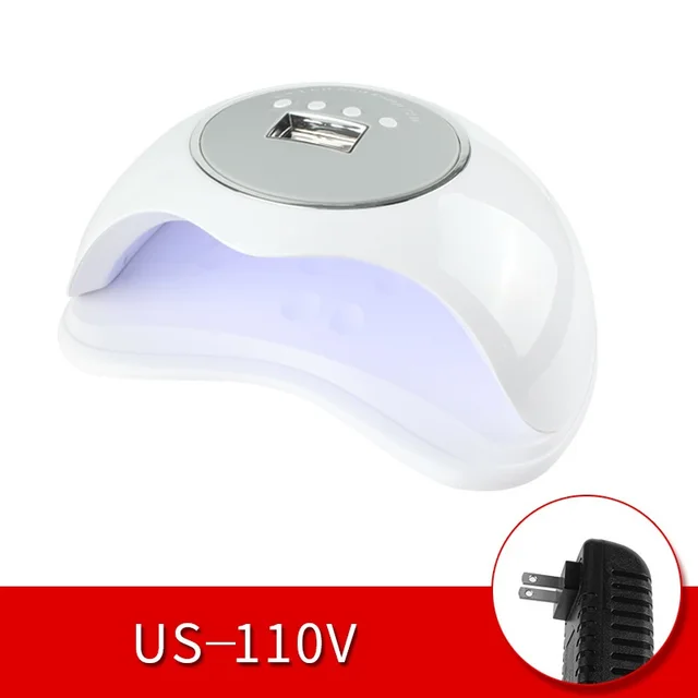 Intelligent Induction LED Nail Baking Lamp Nail Polish Dryer White - Shop at LoveMi