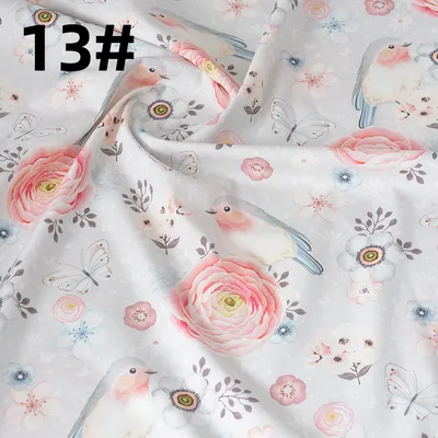 Soft Thin Skirt Plant Flower Pastoral Fabric Cotton 13 Style - Shop at LoveMi