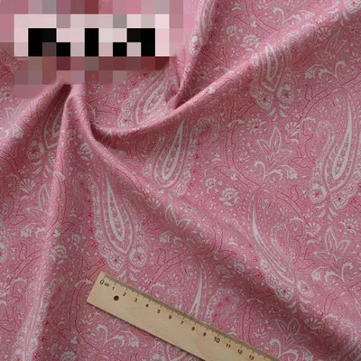 Cotton Cloth Clothes Bag Garden Floral Printing Fabric Pink26 - Shop at LoveMi