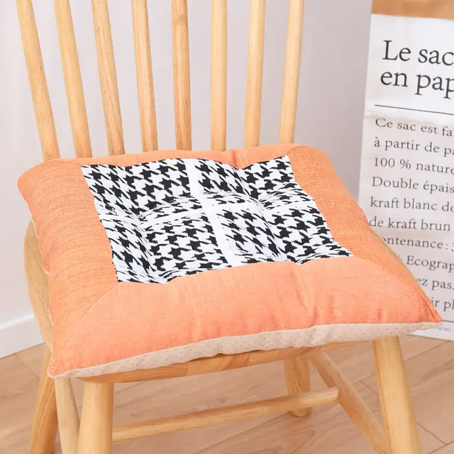 Student Dormitory Butt Pad In Autumn And Winter Orange Edge Of The Field Pad - Shop at LoveMi
