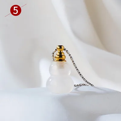 Crystal Raw Stone Sanding Aromatherapy Perfume Bottle Pet Cremains Memorial Bottle No.5 - Shop at LoveMi