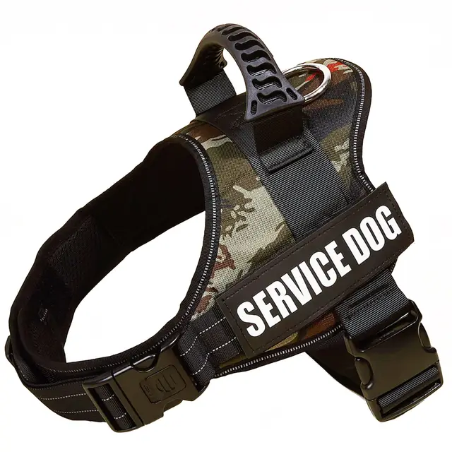 Dog Chest Braces Large Dog Collars Lead Rope Vest Clothes With Velcro - Shop at LoveMi