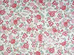 Plant Flower Small Clear Floral Twill Cotton Fabric - 2 Style