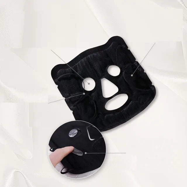 Cute Hot Compress Steam Mask Facial Mask Single Stick Bag Rose Style - Shop at LoveMi
